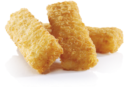 Mcdonald's Fish Fingers - Mcdonald's 3 Fish Fingers (444x507), Png Download