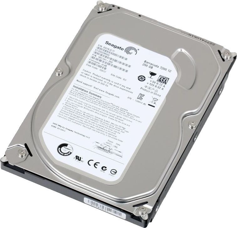 Seagate Hard Disk Png (756x728), Png Download