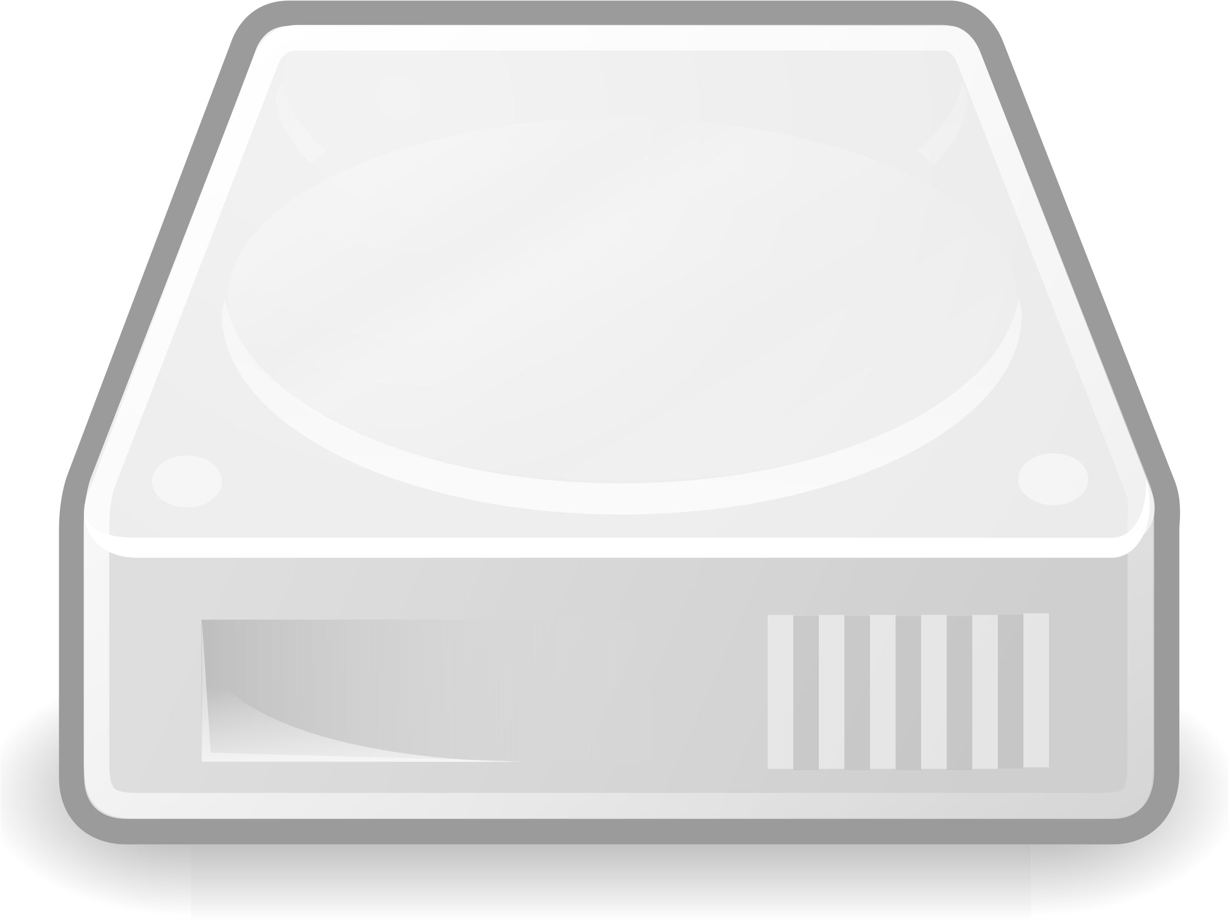 This Free Icons Png Design Of Tango Drive Hard Disk (2400x2400), Png Download