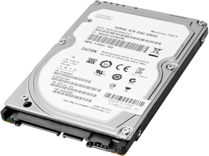 Hp 1tb Enterprise Sata 7200 Hdd - Hp Hdd (474x356), Png Download