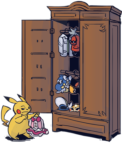 Remember The Fabled Surfing Pikachu That Everyone Scoffed - Pokemon Pikachu Mega Cosplay (397x464), Png Download