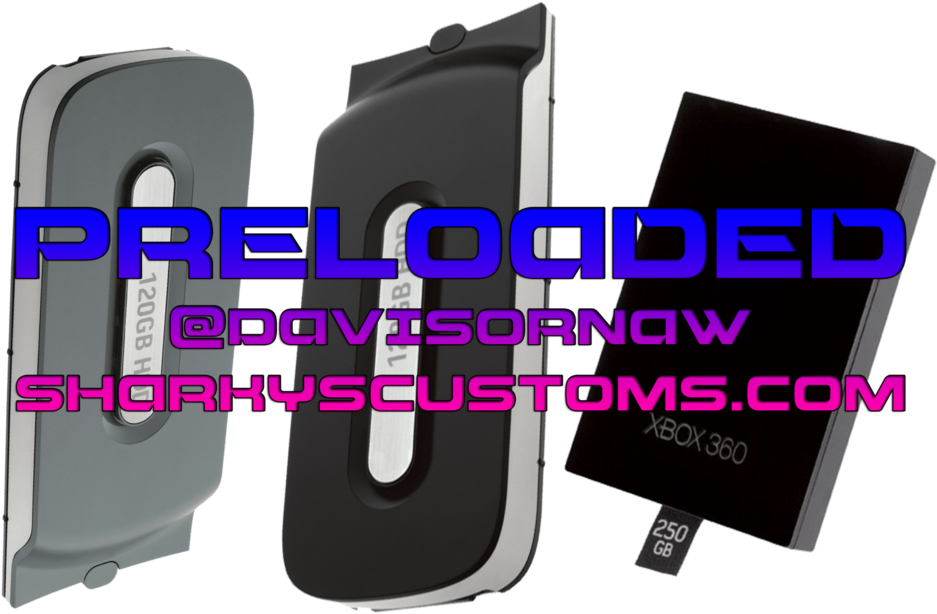 Hdd / Hard Drive For Rgh/jtag Only Phat Or Slim - Microsoft Xbox 360 120 Gb Hard Drive - Retail 9z600001 (1024x659), Png Download