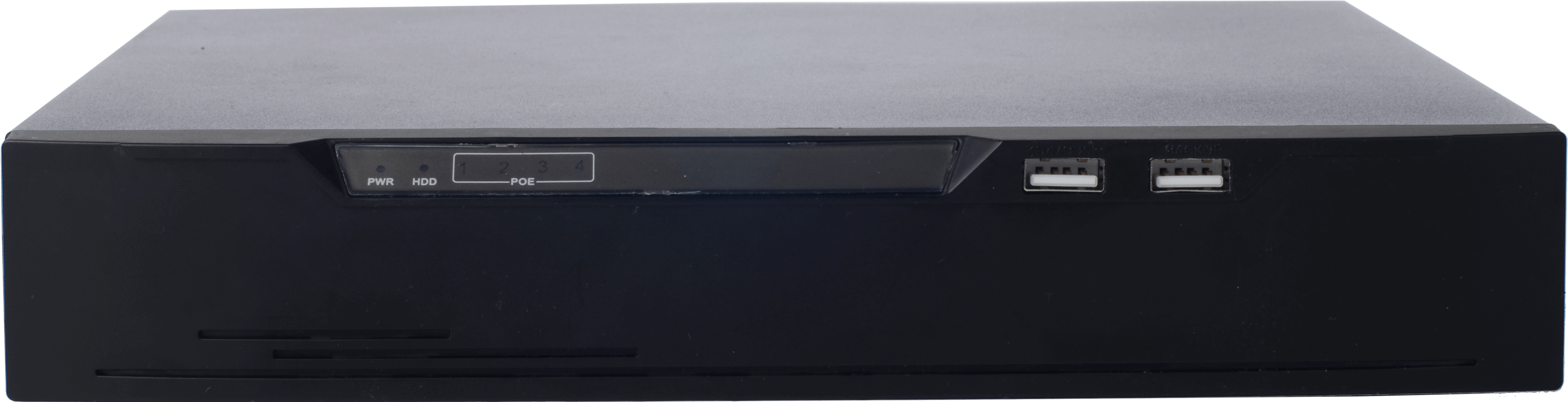 4 Ch/4poe Nvr - Hard Disk Drive (4080x1046), Png Download