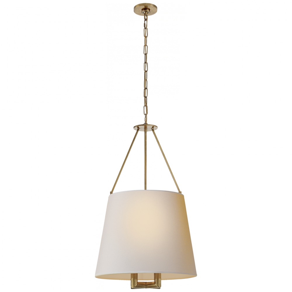 Enlarge Image - Dalston Hanging Shade In Hand-rubbed Antique Brass (1000x1000), Png Download