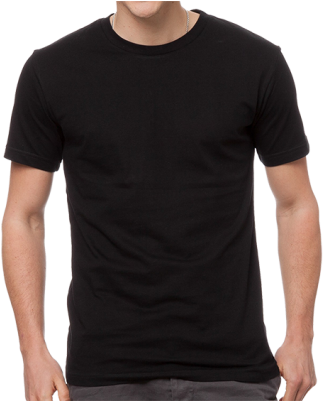 plain black shirt png