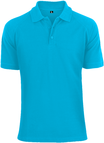 Turquoise Polo Shirt (500x500), Png Download