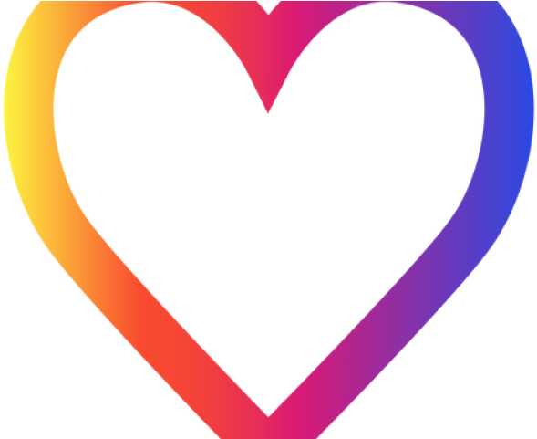 Download Instagram Heart Png Transparent Images - Heart - Full Size PNG