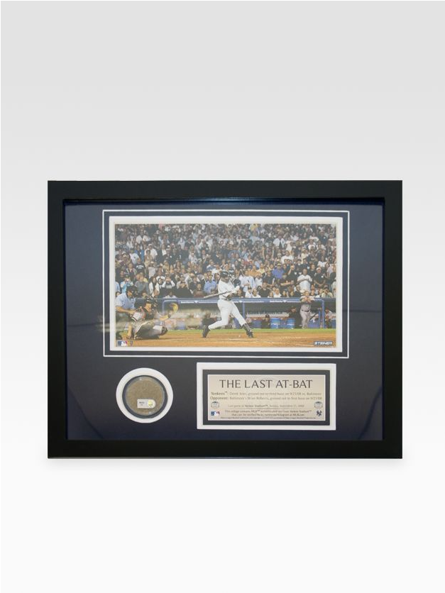 Derek Jeter Last At-bat At Yankee Stadium Dirt Collage - Steiner Sports Derek Jeter Last At-bat (738x984), Png Download