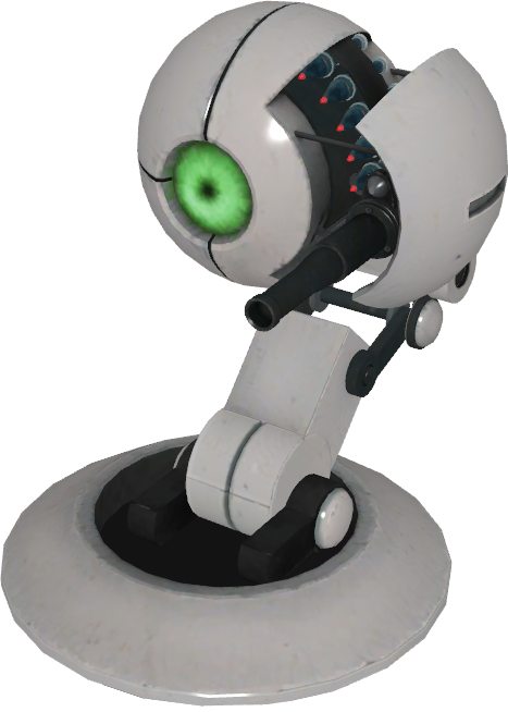 File History - Portal Rocket Turret (467x654), Png Download