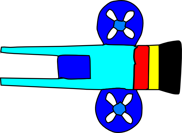 Blue Turret Clip Art - Clip Art (600x439), Png Download
