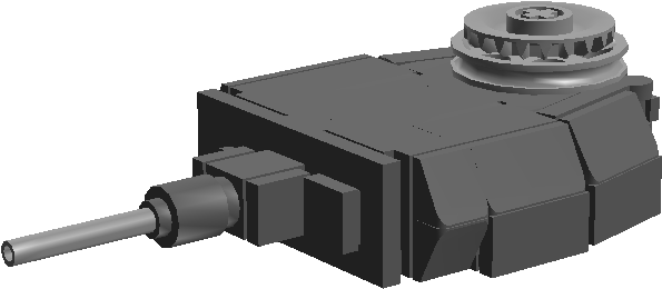 Original Lego Creation By Independent Designer - Lego Pz 3 Turret (1122x601), Png Download