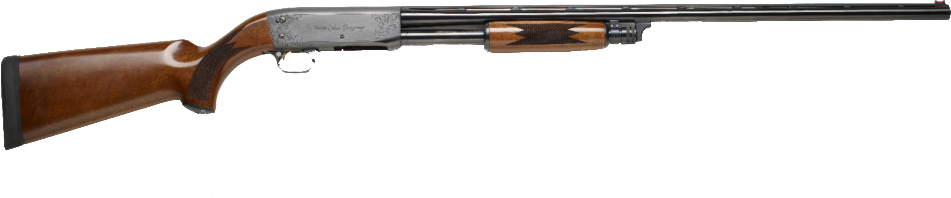 Ithica Pump Shotgun - Firearm (951x198), Png Download