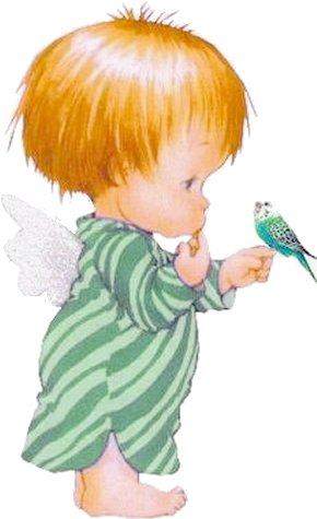 Boy With Budgie 1 - I M Going To Miss You Friend Quotes (324x500), Png Download