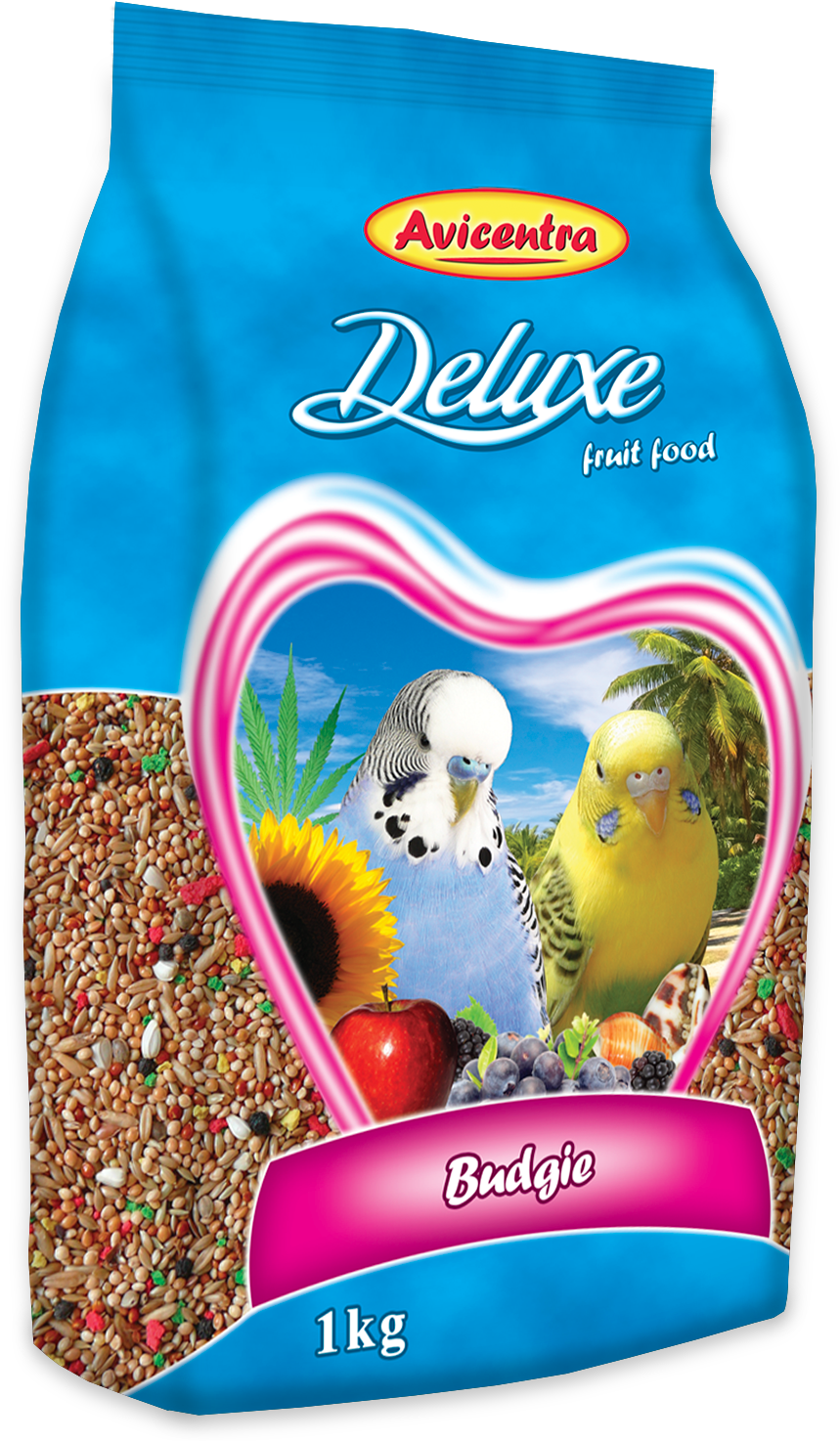 Budgie Deluxe - Avicentra Deluxe Andulka 25kg (1500x1500), Png Download