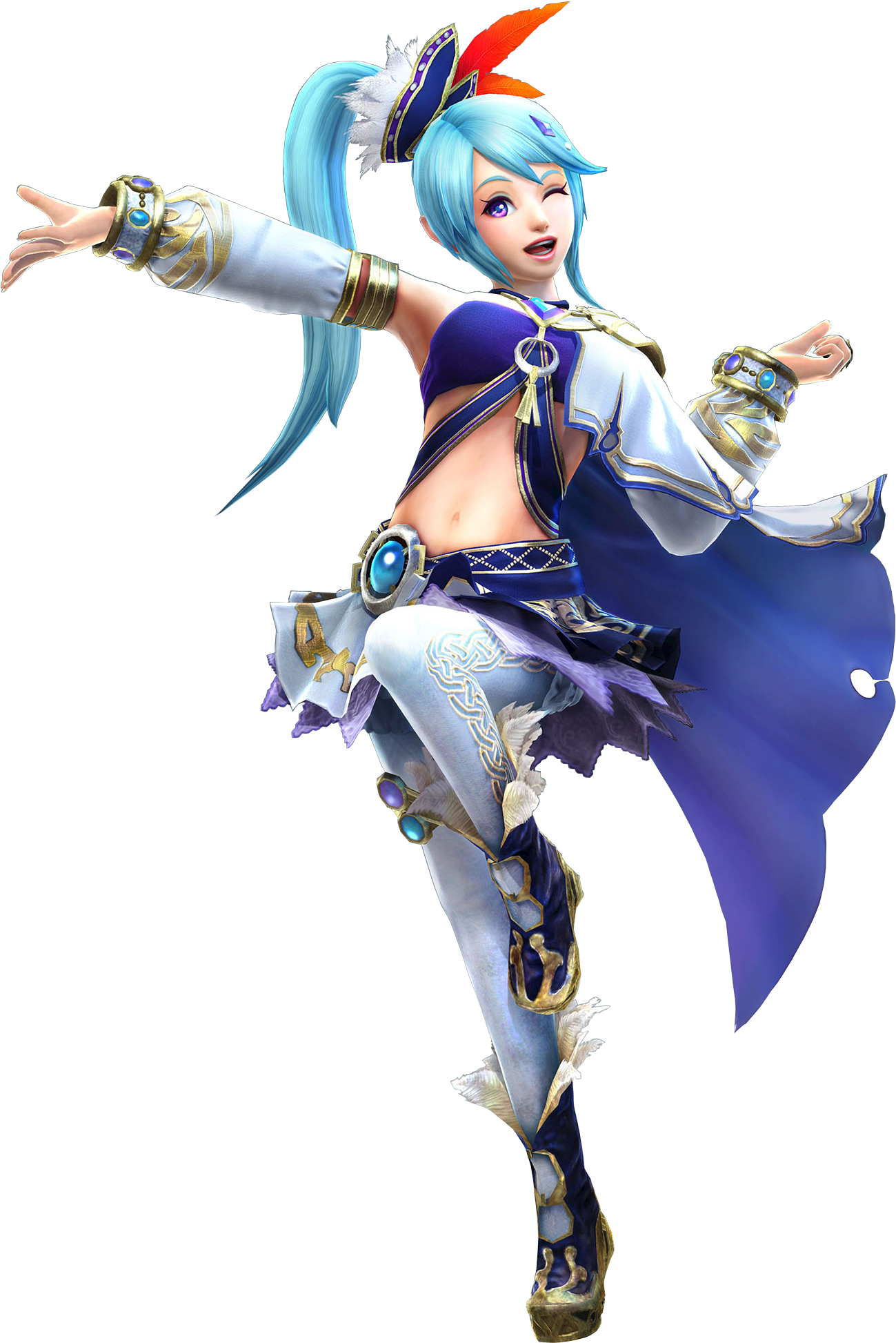 Lana Hyrule Warriors - Zelda Hyrule Warriors Lana (1320x1966), Png Download