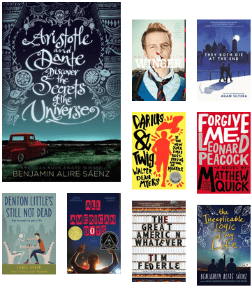 Aristotle And Dante Discover The Secrets Of The Universe - Aristotle And Dante Discover The Secrets (436x457), Png Download