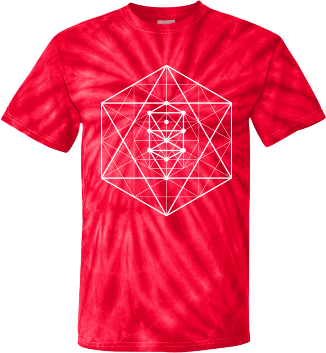 Tie Dye Lava Lamp T-shirt - Trick Or Treat Pumpkin Halloween Tie-dye T-shirt (480x480), Png Download