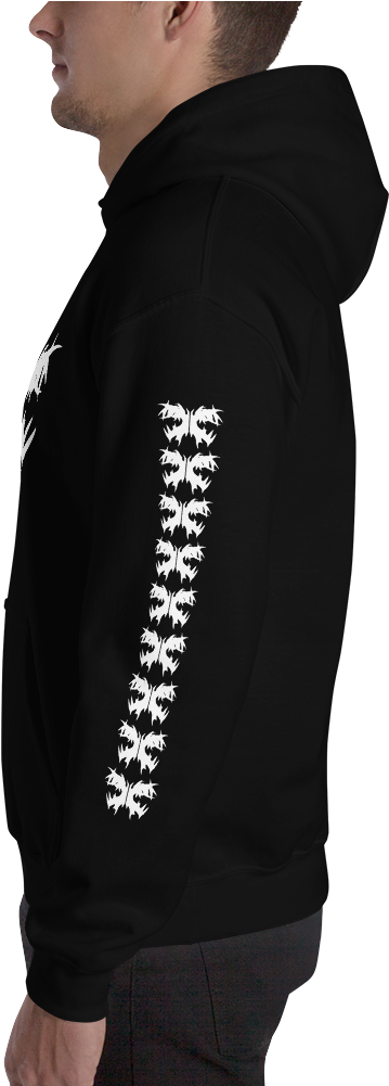 Hooded Sweatshirt - Hoodie (1000x1000), Png Download