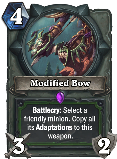 "i Got Fire Arrows, Poison Arrow, Smoke-bomb Arrow, - Blood Razor Hearthstone (400x550), Png Download
