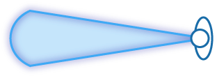 Telegraph Freeform Cone 0m 35x10m - Diagram (400x360), Png Download