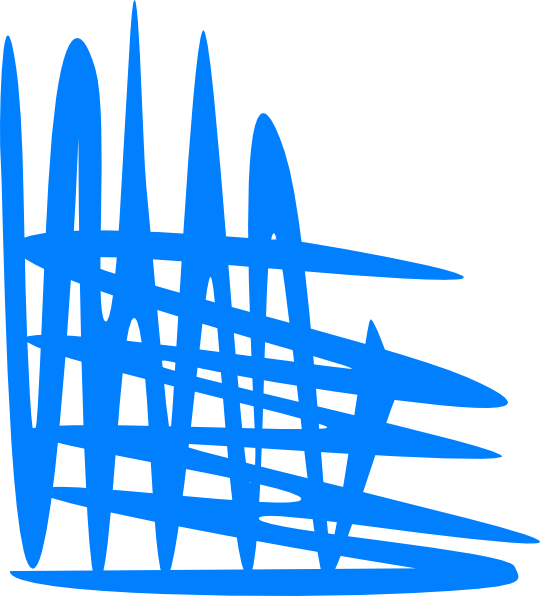 Blue Cross Hatch Shading Bottom Left Corner Svg Clip (540x596), Png Download