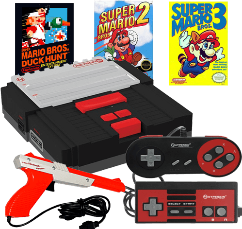 Retron 2 System Consoel Mario 123 Zapper Game Bundle - Super Mario Bros. 3 Nes Great Condition Fast Shipping (498x500), Png Download