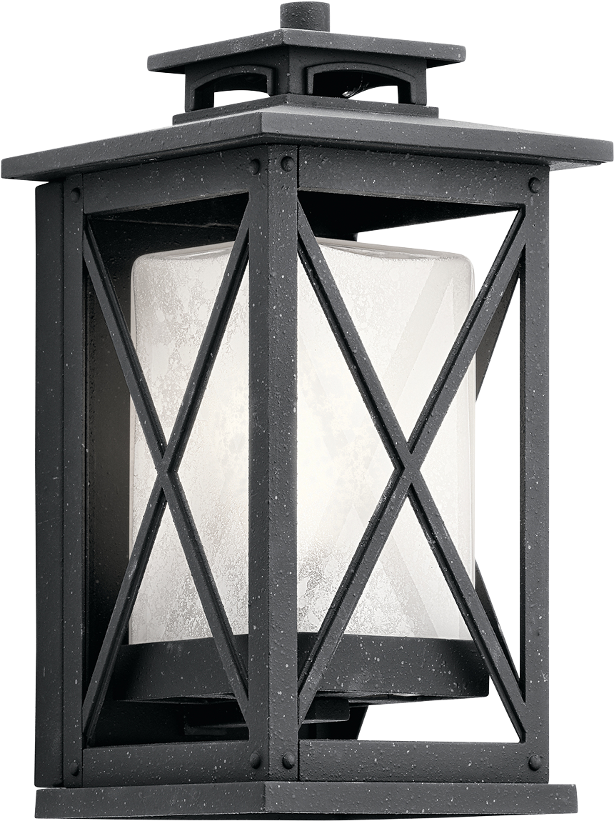 Loading Zoom - Kichler Lighting-49773dbk-piedmont - One Light Outdoor (1200x1200), Png Download
