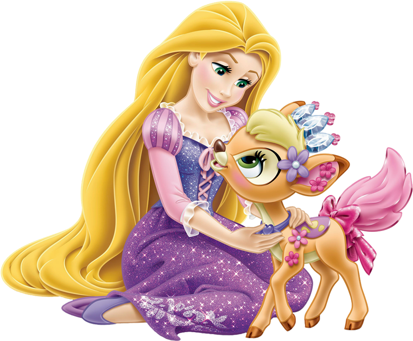 Rap Gleam - Movie Tangled Rapunzel Long Blonde Cosplay Party Wavy (864x712), Png Download