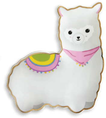 Llama Trinket Tray - Quality Home Lifestyle Donut Seat Cushion Hemorrhoid (415x415), Png Download