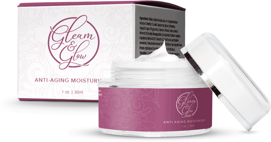 Gleam And Glow Cream (965x584), Png Download