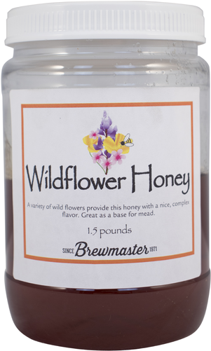 Click To Close - Wildflower Honey (3 Lbs) (500x500), Png Download