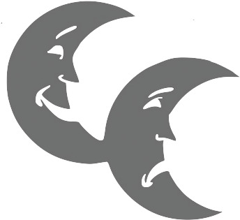 Like Us On Facebook - Crescent (424x373), Png Download