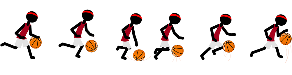 Stickman Dunking (1200x505), Png Download