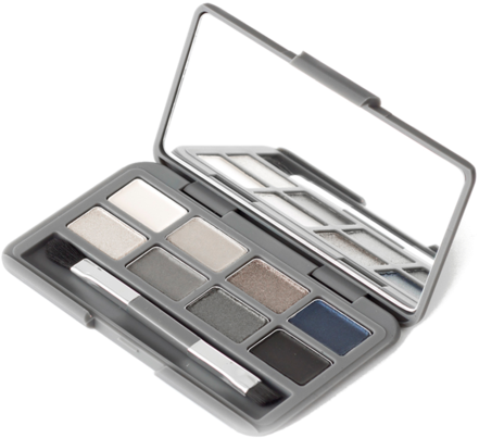 Stowaway Cosmetics Smokey Eye Palette, Smokey (600x422), Png Download