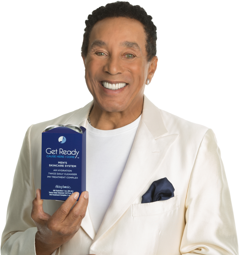 Smokey Cut Out Holding Gr Box160427 67380re - Smokey Robinson Transparent (800x847), Png Download