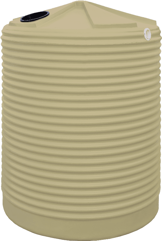 5000 Litre Round Poly Water Tank Adelaide - Water Tank (570x840), Png Download