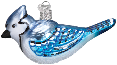 Old World Christmas- Bright Blue Jay Ornament 2018 - Old World Christmas Bright Blue Jay Ornament (500x500), Png Download