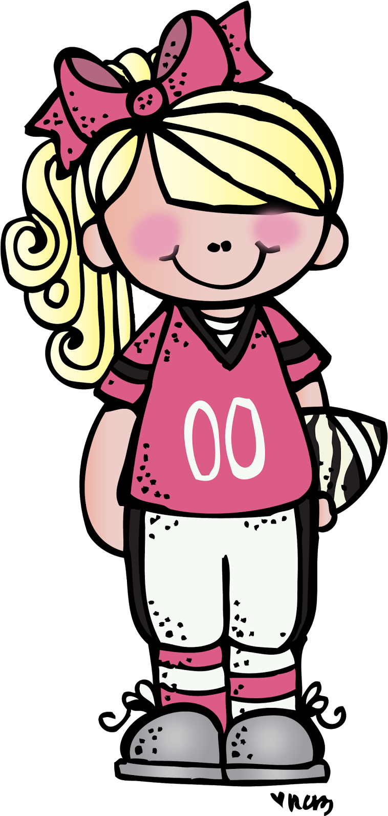 Super Bowl Girl - Melonheadz Girl (783x1600), Png Download