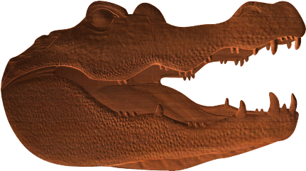 American Crocodile (430x430), Png Download