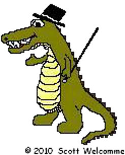 Meet Ajay The Alligator From The Catchiest Song Ever - Song (470x352), Png Download
