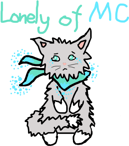 Lonely Of Mistclan - Cartoon (800x600), Png Download