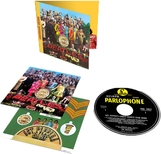 Pepper's Lonely Hearts Club Band Cd The Beatles - Sgt Pepper Lonely Hearts Club Band 2017 (600x600), Png Download