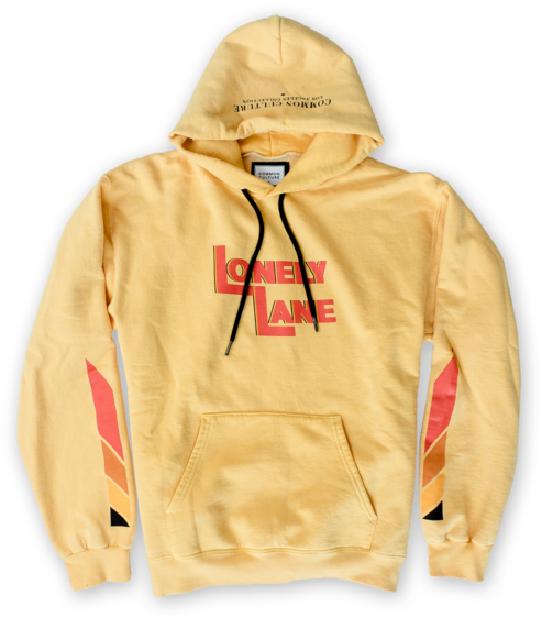 Lonely Lane Hoodie Clr - Sweatshirt (600x600), Png Download