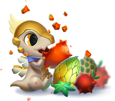 Hungry Dragon - Hungry Dragon™ (406x354), Png Download