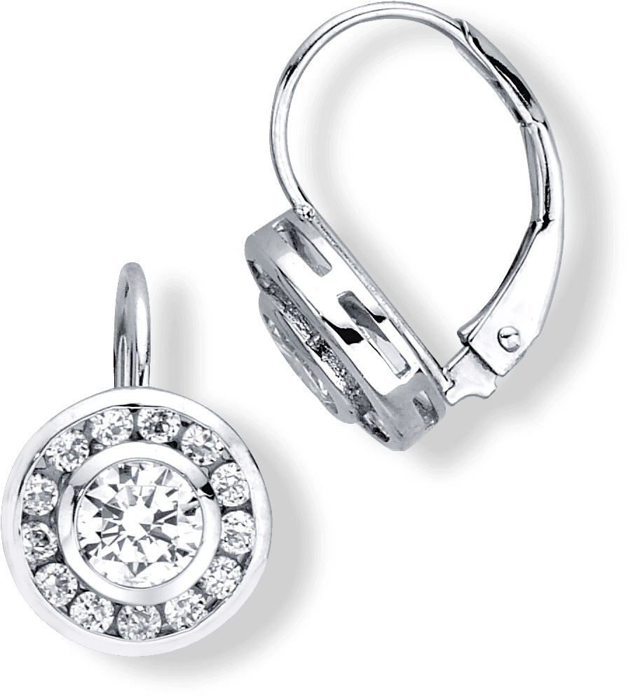 28 Carat, 14k Hoop Earrings - Earring (1252x1251), Png Download