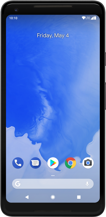 Google Pixel 2 Xl - Ios 12 Vs Android P (819x819), Png Download