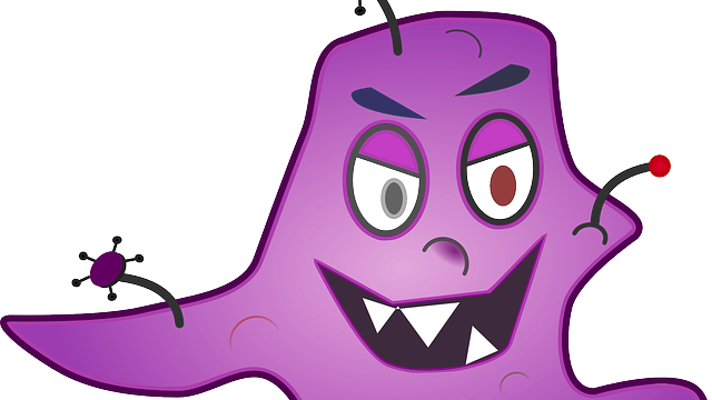 How Hungry Bacteria Sense Nutrients In Their Environment - Germ Clip Art (640x360), Png Download