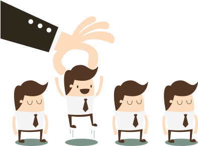 How To Know Which Employee Should Be Promoted - Art Print: Dooder's Choose, 61x46cm. (600x290), Png Download