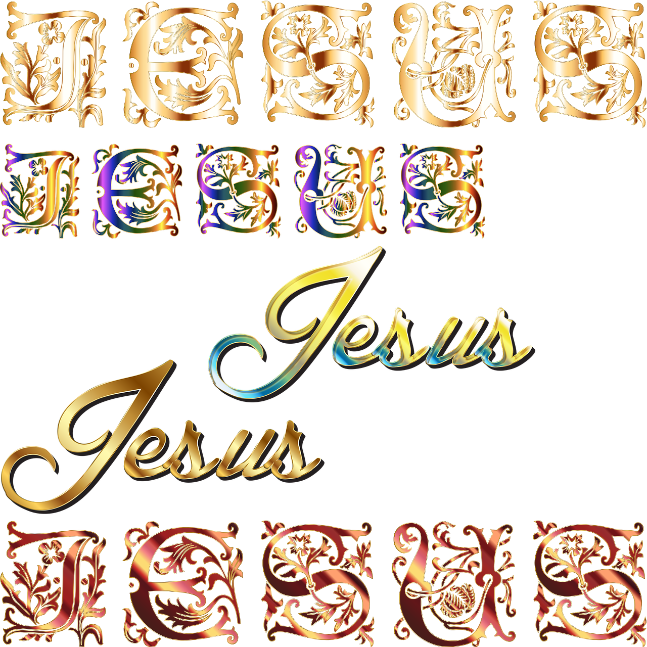 Jesus Png Jesus Png Religious Words Word Png Shapes - Cafepress Jesus Iphone 7 Tough Case (1280x1280), Png Download