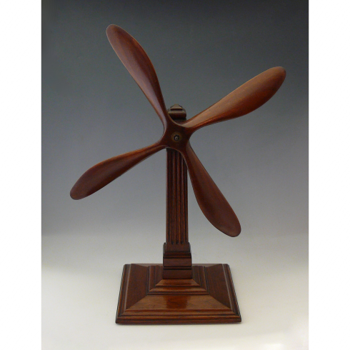 Wooden Propeller Model - Bronze Sculpture (490x490), Png Download